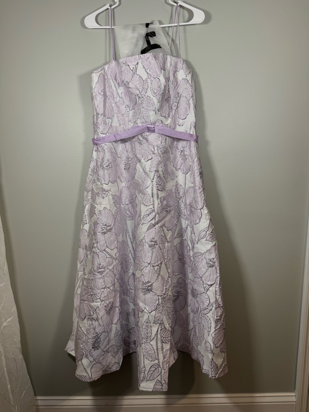 SHEIN Lilac and White Floral Dress women’s Large New